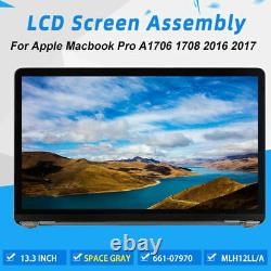 13 LCD Screen Display Assembly 661-07971 For MacBook Pro A1706 A1708 2016 2017
