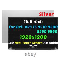 15.6 Dell XPS 15 9500 9510 9520 9530 FHD+1920x1200 LCD Non-Touch Screen Assembly
