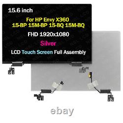 15.6For HP Envy X360 15M-BP111DX 15M-BP112DX LCD Touch Screen Complete Assembly