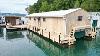 15 X 45 Floating Cabin Boat House Approx 610sqft Of Living Space For Sale On Norris Lake Tennessee
