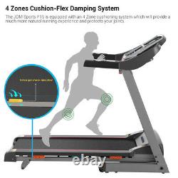 2 in 1 Folding Treadmill 3.0HP Under Desk Electric Running Machine w APP Control