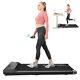 2 in 1 Under Desk Electric Treadmill Folding Walking Jogging Machine for Home