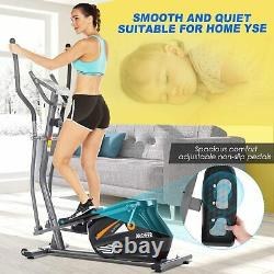 2021 Magnetic Elliptical Machine Exercise Fitness Home Gym Sport Smooth Quiet &