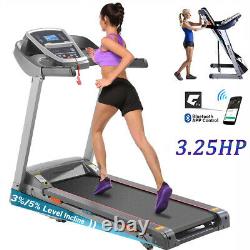 3.25HP 7-IN-1 Electric Treadmill Folding Incline Heavy Duty Running Machine APP