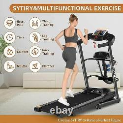 3.25HP 7-IN-1 Electric Treadmill Folding Incline Heavy Duty Running Machine APP