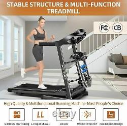 3.25HP 7-IN-1 Electric Treadmill Folding Incline Heavy Duty Running Machine APP