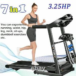 3.25HP Electric Folding Treadmill Incline Running Machine APP Sales Promotion