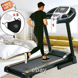 3.25HP Electric Treadmill Folding Incline Heavy Duty Running Machine with Gift