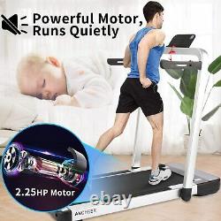 3.25HP Electric Treadmill, Home Incline Folding Jogging Running Machine with APPi