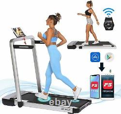 3.25HP Electric Treadmill, Home Incline Folding Jogging Running Machine with APPi