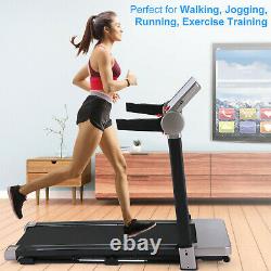 3.25HP Electric Treadmill, Home Incline Folding Jogging Running Machine with APPi