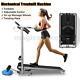 3 in 1 Folding Manual Treadmill Incline LCD Display Running Jogging Fitness