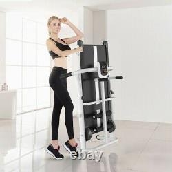 4 in 1 Folding Manual Treadmill Working Machine Cardio Fitness Exercise Incline