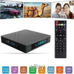 4K Arabic English Turkish Africa WI-FI Android 7.1 Sports TV BOX HD Moive 3/32GB