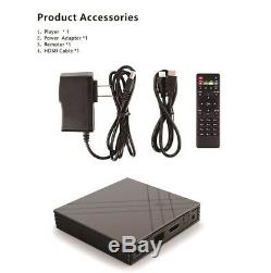 4K Receiver Arabic Sports English Turkish French TV BOX YouTube 5,000 Channels