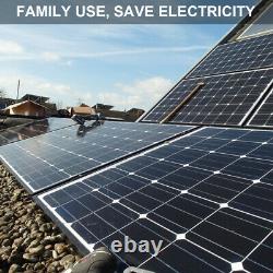 5KW Watt 220VAC Solar Panel MPPT Charge On Grid Tie Inverter Home School Factory