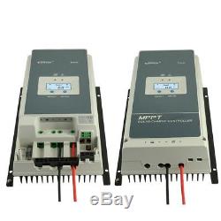 60A EPEVER MPPT Solar Charge Controller Regulator 12/24/36/48V PV150V With MT50