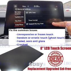 8 LCD DISPLAY WITH TOUCH SCREEN For 2019 2020 2021 Kia Forte Nav Radio