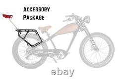 840W 26 Fat Tire Retro Classic Electric Bicycle 48V E-Bike LCD Display Gray