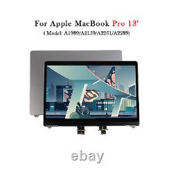 A+ LCD Display+Top Parts Assembly For Apple Macbook Pro 13 A1989/2159/2251/2289