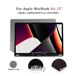 A+ LCD Screen For Apple Macbook Air 13 A1932/A2179 Display+Top Cover Assembly