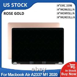 A+ MacBook Air 13 A2337 2020 LCD Screen Display Assembly True Tone Space Gray