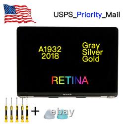 A+ NEW For Apple MacBook Air A1932 2018 Gray Silver LCD Screen Display Assembly