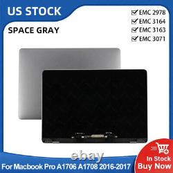 A+ NEW For MacBook Pro A1706 A1708 2016 2017 LCD Screen Display Assembly EMC3164