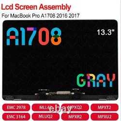 A1708 LCD Screen Display Assembly Replacement For MacBook Pro M1 2017 EMC3164
