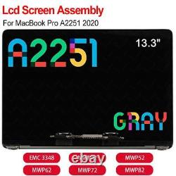 A2251 LCD Display Screen Assembly For Apple MacBook Pro Full Retina Cover Gray