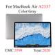 A2337 For MacBook Air 13.3 M1 2020 LCD Screen Replacement Display Assembly Gray