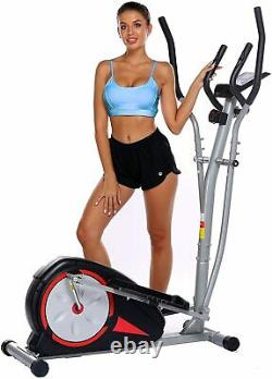ANCHEER 2 IN 1 Fitness Machine Elliptical Bike Exercise Cardio Machine FREE GIFT