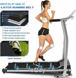 ANCHEER Electric Treadmills Folding Home Walking Running Machine With LCD Monitor