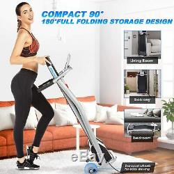 ANCHEER Electric Treadmills Folding Home Walking Running Machine With LCD Monitor