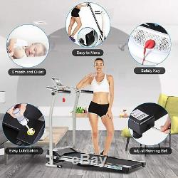 ANCHEER Electric Treadmills Folding Home Walking Running Machine With LCD Monitor