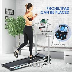 ANCHEER Electric Treadmills Folding Home Walking Running Machine With LCD Monitor