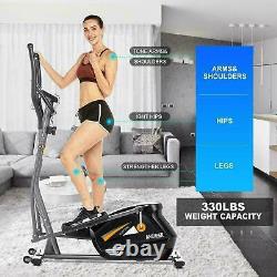 ANCHEER Eliptica Fitness Machine Elliptical Trainer Cardio Exercise Home Gym