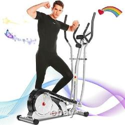 ANCHEER Elliptical Exercise Machine Fitness Trainer Cardio Workout Home Gym NEW