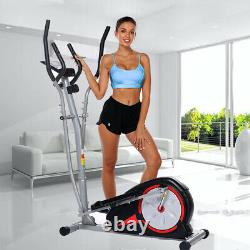 ANCHEER Magnetic Elliptical Exercise Cardio Machine Trainer Fitness APP Home/Gym