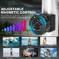 ANCHEER Magnetic Elliptical Exercise Cardio Machine Trainer Fitness APP Home/Gym