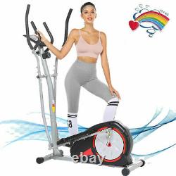 ANCHEER Magnetic Elliptical Exercise Cardio Machine Trainer Home Gym Fitness APP