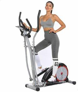 ANCHEER Magnetic Elliptical Exercise Fitness Training Machine Home Cardio Mute&