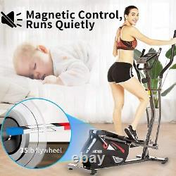 ANCHEER Magnetic Elliptical Exercise Fitness Training Machine Home Cardio Mute. /