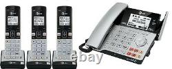 AT&T 2 Line DECT 6.0 Connect to Cell Business Cordless Phone System w 3 Handsets