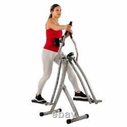 Air Walk Trainer Elliptical Machine Glider Digital LCD Monitor Fitness Workout