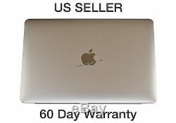 Apple MacBook 12 A1534 Early 2015 LCD Screen Assembly Space Grey 661-02266 C