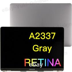 Apple MacBook Air A2337 2020 13.3'' LCD Screen Display Gray Color Replacement A+