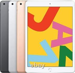 Apple iPad 7th Generation 32GB 128GB Wi-Fi + Cellular Gold Silver Space Gray