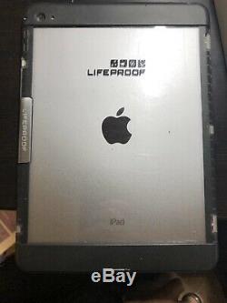 Apple iPad Air 2 128GB, Wi-Fi, 9.7in Space Gray MGTX2LL/A w Lifeproof Nuud