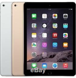 Apple iPad Air 2 WiFi &/or Unlocked 4G LTE Gray Gold Silver Excellent Cond(A)